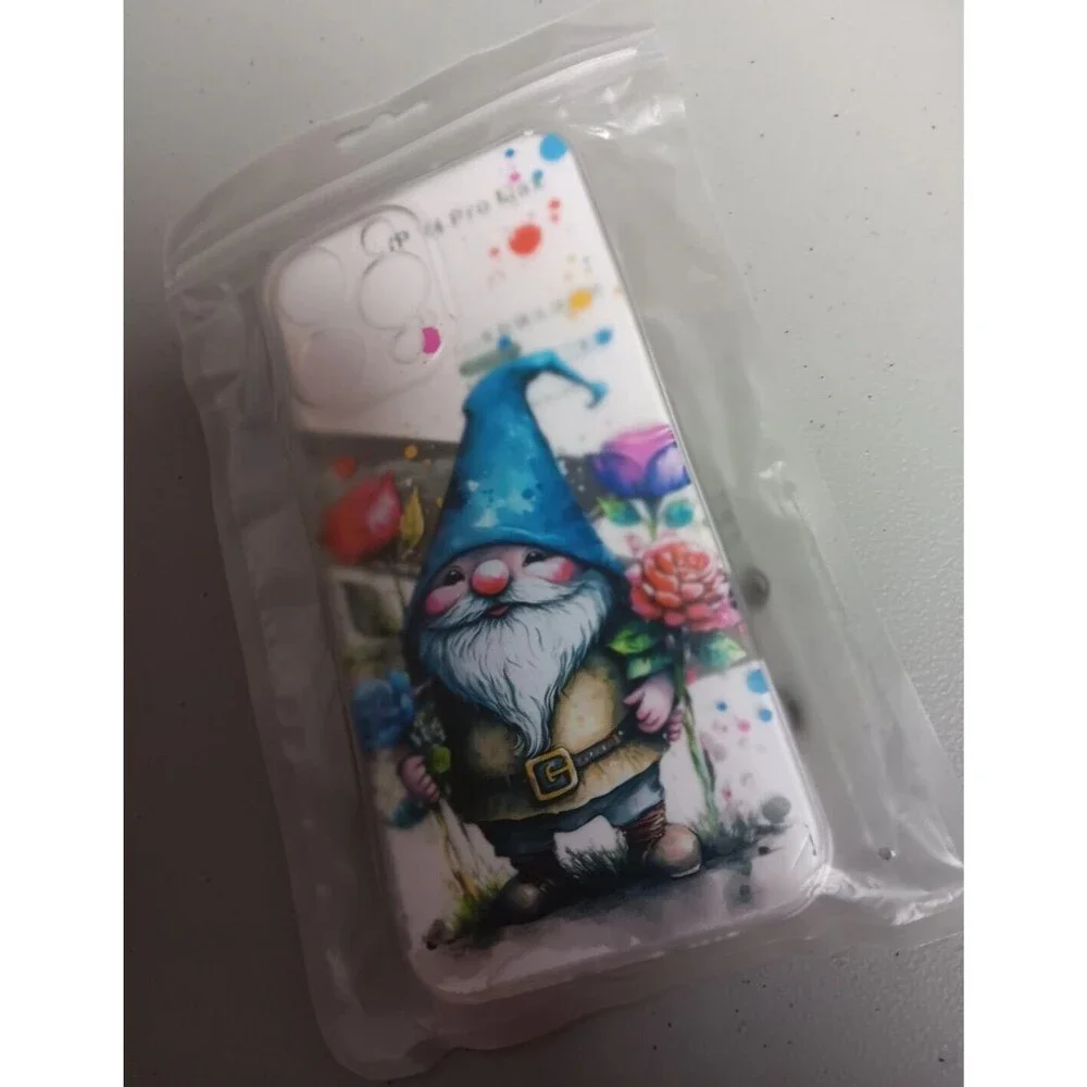 Creative Red Rose Blue Hat Villain Print Mobile Phone Case Iphone 14 promax